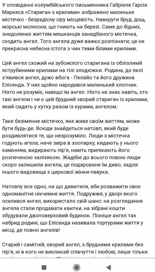 Чи потрібно людям ангели твір роздум