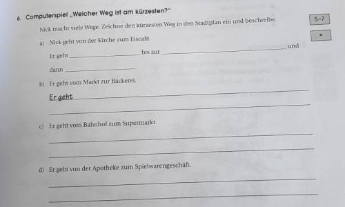 Computerspiel Welcher Weg ist am gleichenesten? Nick macht viele Wege. Zeichne den getrenesten Weg