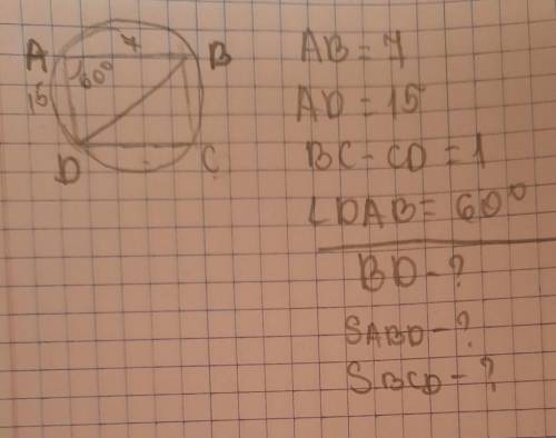 надоAB=7AD=15BC-CD=1<DAB=60°BD-?S ABC-?S BCD-?​