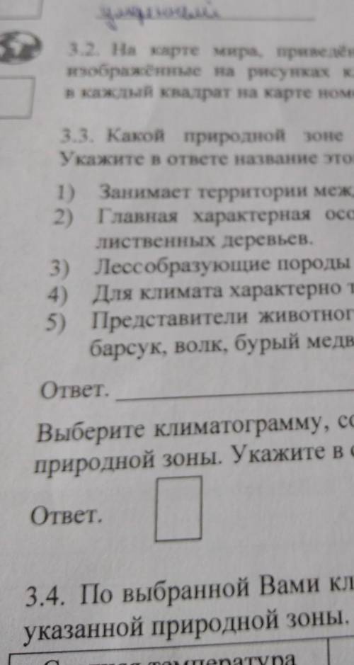 Какой природной зоне мира соответствуют приведенные ниже характеристики ​