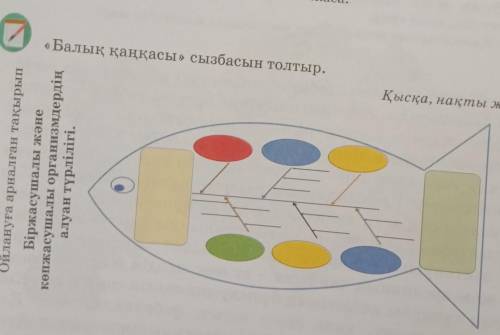 балык канкасы сызбасын толтыр​