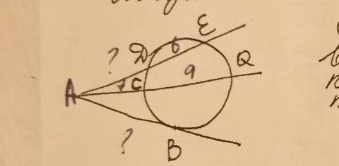 Нужно решение! Задача. Из точки А проведены касательная и две секущие. Найдите AB и AD, если AC=7, C