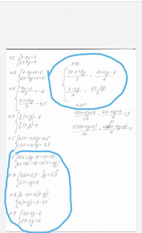 12 x + 3y - 9 = 2x+ 13.8x + 20 =10 + 2(x+2y)​