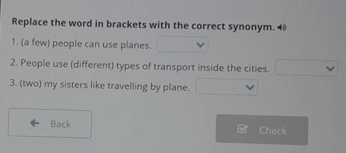 1. (a few) people can use planes. 2. People use (different) types of transport inside the cities.3. 