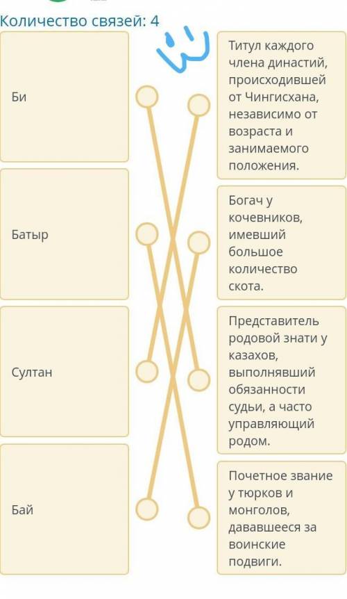 Соотнеси социальные группы с их общественным статусом. ответ на фото!‍♀️СОР по истории казахстана За