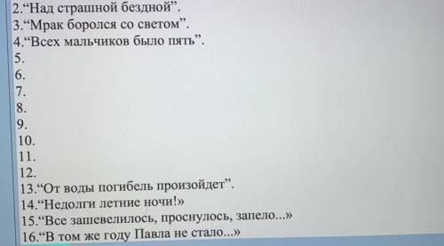 Цитатный план. Заверши цитатный план 1. “Был прекрасный июльский день”. 2.“Над страшной бездной”. 3.