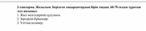 Сор по казахскому языку второе задание​