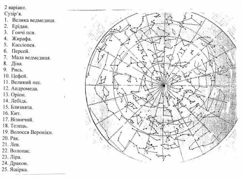 можете сделать  Надо обвести все сузір’я на картинке