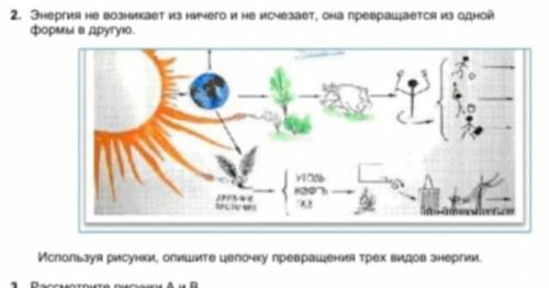 Энергия е обикает из него и не исчезает, она превращается однойформы в другую.​