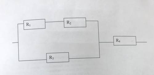 Как найти I3, R1, R2 и R4, если дано, что R3=15, I1 и I2=0.6, I4=1, U1=2.4, U4=2