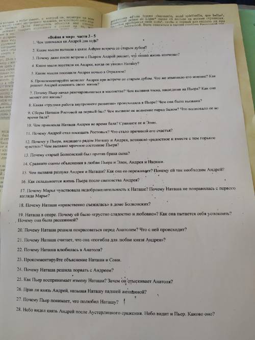 Война и мир, том не помню вот вопросы но ответить подробно.