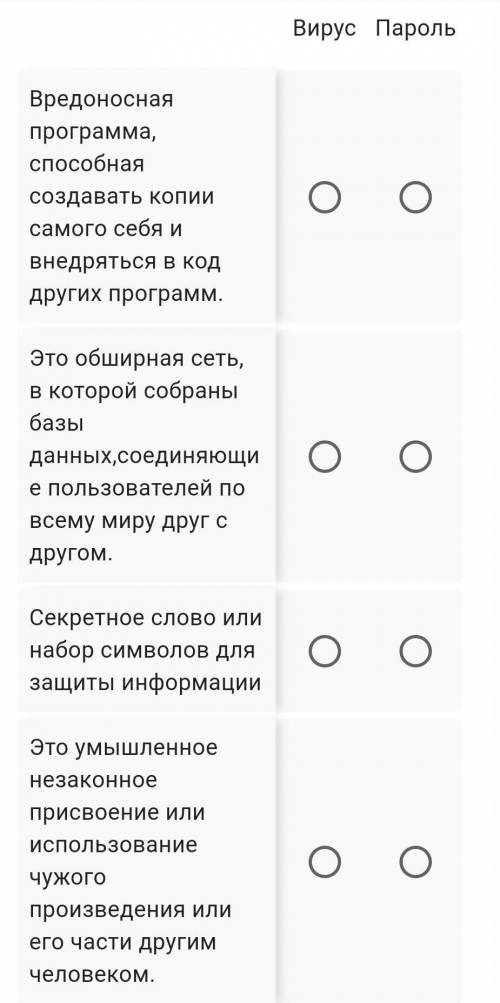 если сможетеэто интернет или плагиат, или вирус, или пароль? ...​