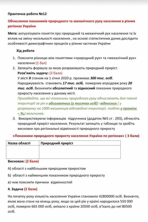 Практична з географії 8 клас іть будь ласка ів​