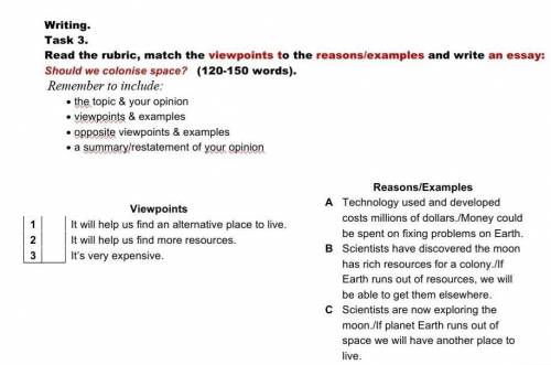 Эссе на тему Shoud we colonies space? (120-150 words) сегодня нужно​