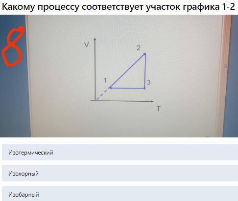 1)Какой закон описывает изохорный процесс Закон Шарля Закон Жозефа Луи Гей - Люссака Закон Бойля - М