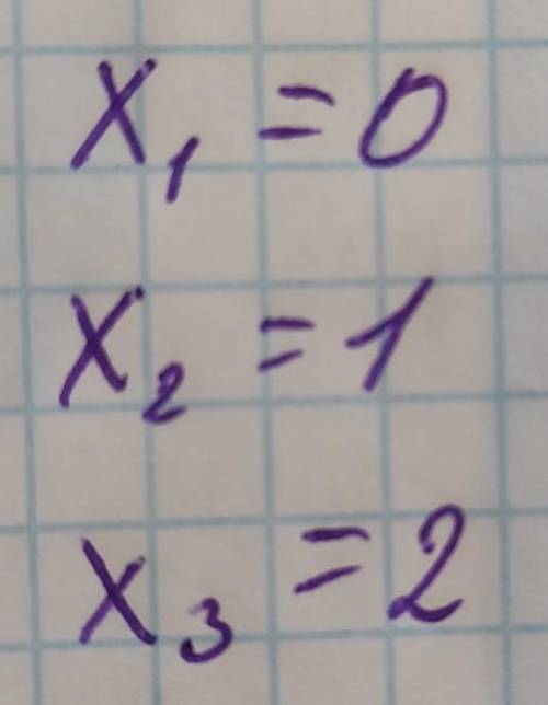 Решите уравнение x(x-1)/(x-1)(x-2)=0