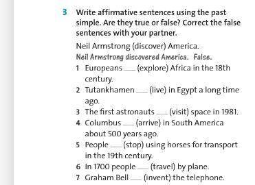 3 write affirmative sentences