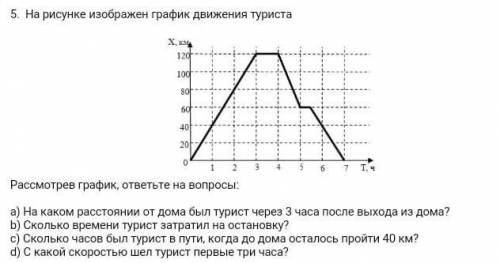 5 задание по графику ответить на вопросы, будет верно дам лучший ответ​