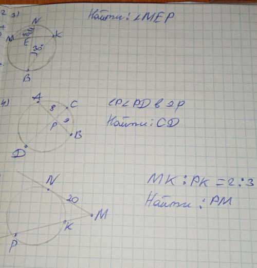 Решение задач по готовым чертежам​