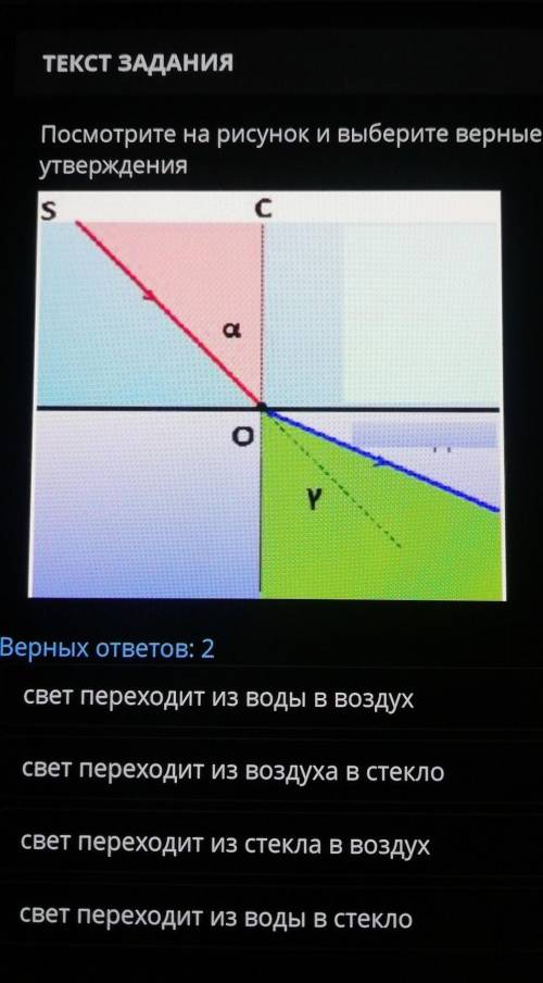 Смотрите на рисунок Выберите верное утверждение ​