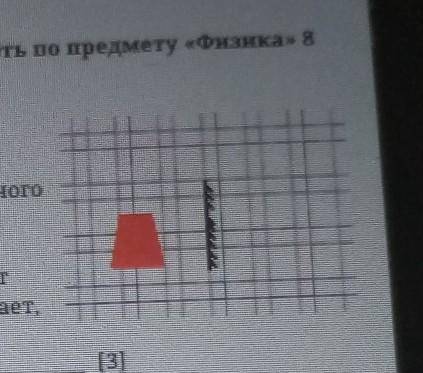 Рассмотри рисунок. Построй изображение предмета в плоском зеркале АВ и дайте характеристику полученн