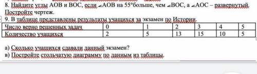 Помагите соч по математике 8и 9 задание СОЧ ПО МАТЕМАТИКЕ 20 МИНУТ ОСТАЛОСЬ ПОДПИШУСЬ И ПОСТАВЛЮ ЛАЙ