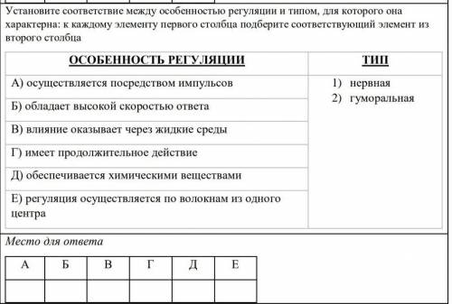 1)Установите последовательность процессов, происходящих при гуморальной регуляции жизнедеятельности