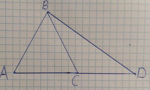 Найдите угол D если CB=CD. написать объяснение как это решать)​