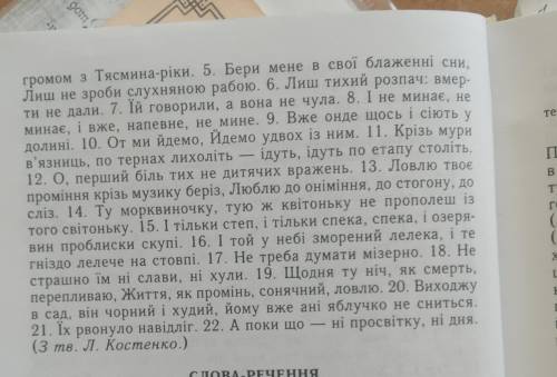 Зробіть синтаксичний розбір односкладного речення