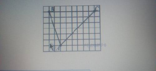 На клетчатой бумаге с размером 1х1 нарисован треугольник ABC. Найдите высоту проведённую из вершины