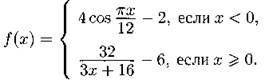 Для чисел a1 , a2 , ... , a 26 верны равенства a n+1 = f (a n) , n = 1,2 ..., 25. Найдите a3+a4+a5 ,