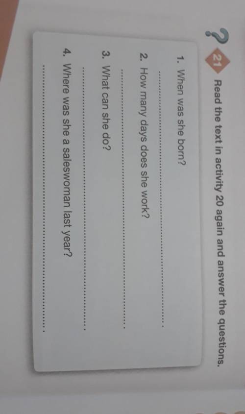 I'm Susan. I was born on 18th May, 1973. I'm asaleswoman. I like my job.I work six days a week ata c