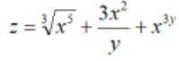 Найти частную производную d^3z/(dxdy^2)