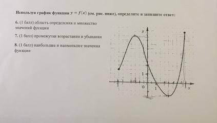 Нужна с заданиями на график