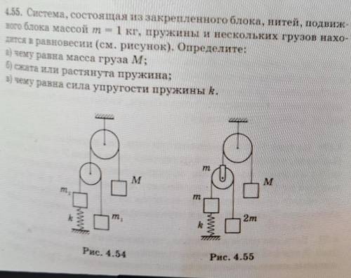 с задачей 4,55 с дано и расписыванием​