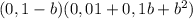 (0,1-b)(0,01+0,1b+b^2)