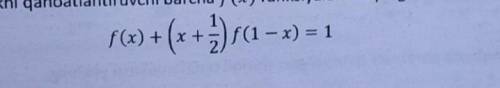 Найдите функцию удовлетворяющую условию f(x)​