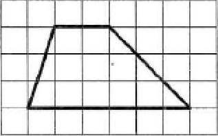 На клетчатой бумаге размером 1×1 изображена трапеция. Найдите её площадь