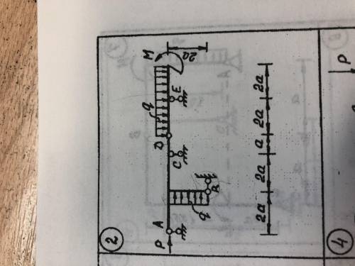 Требуется найти реакции опор и связи.