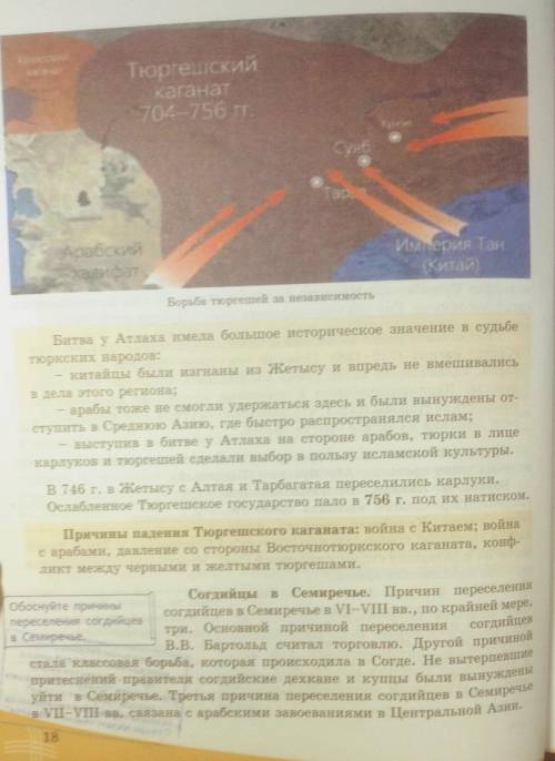 история Казахстана. Тюргешкий Каганат (704-756г) Территория, образование Каганата,годы существования