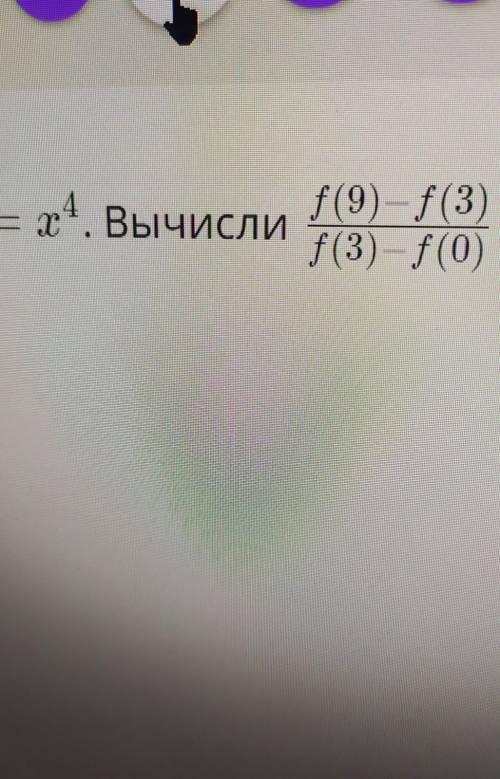 Функция задана формулой y=x^4