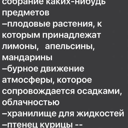 Замените синонимами лексическое значение слов (в словах должна содержаться орфограмма «Буквы и-ы пос