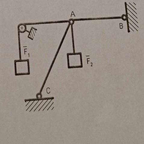 решить , техническая механика условие F1=30кН , F2=90кН