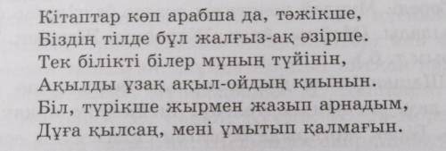 төмендегі үзіндіні негізге ала отырып, құтты білік дастанның идеясы мен авторының стиліне баға бер.