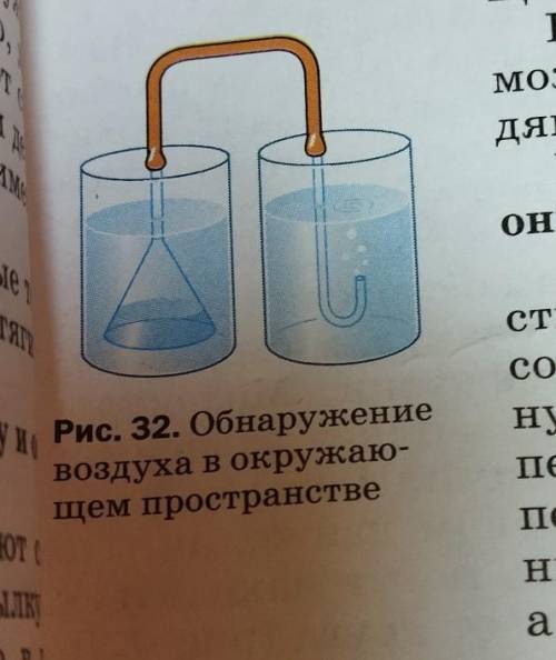 Объясните как проводятся И что доказывает опыт изображённый на рисунке 32