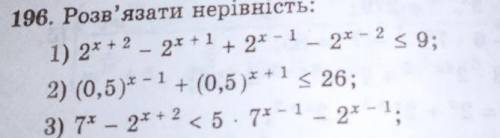 Алгебра. Решить уравнения. Методом вынесения за скобки числа с наименьшим степенем, а потом отнимани