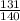 \frac{131}{140}