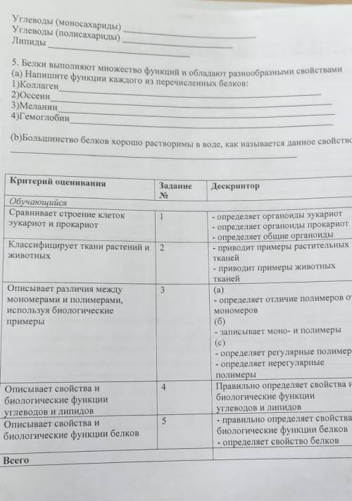 Сор по биологии за 8 класс .очень нужно