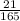 \frac{21}{165}