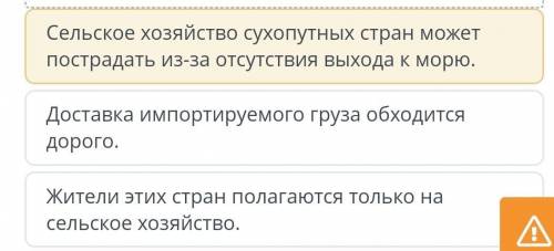 Сухопутные страны сталкиваются с особыми проблемами в области продовольствия Многие страны сталкиваю